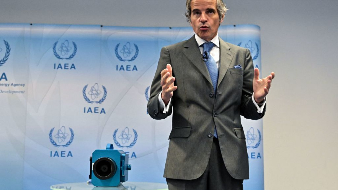 IAEA head Rafael Grossi.