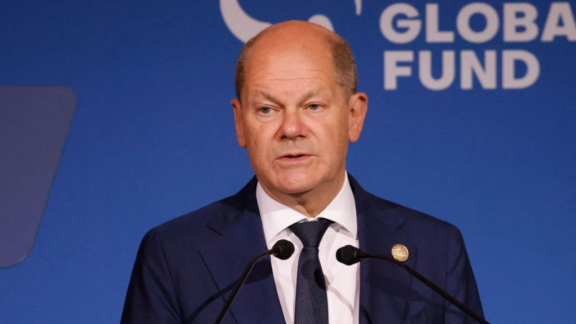 Olaf Scholz, the chancellor of Germany