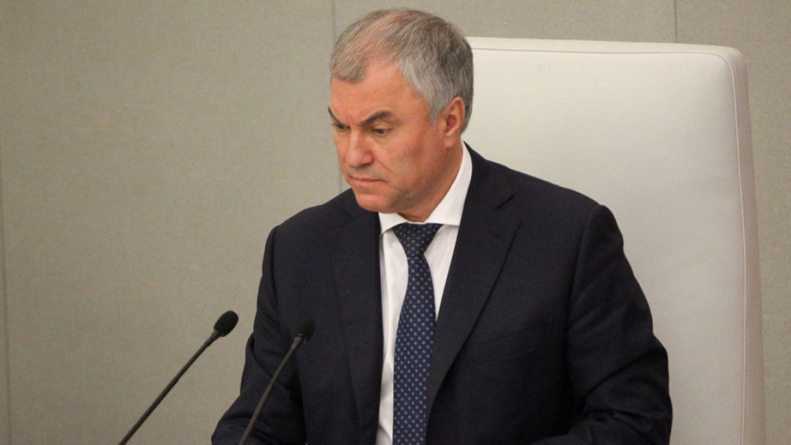 Vyacheslav Volodin of Russia