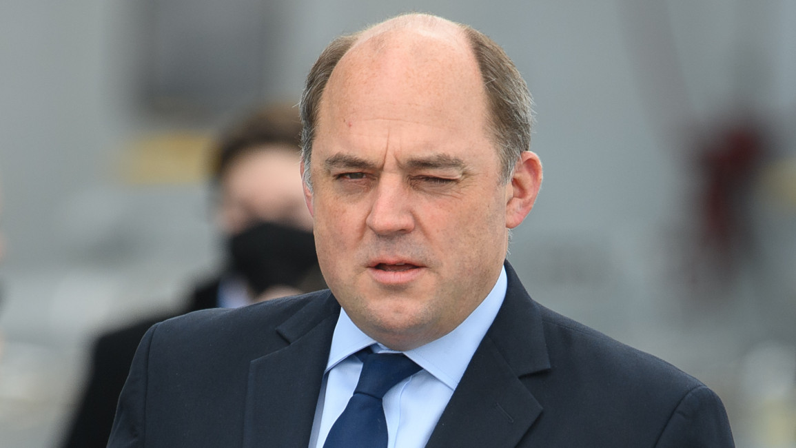UK Defence Minister Ben Wallace
