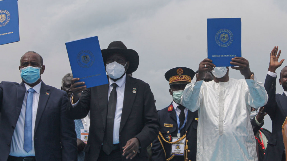 President Salva Kiir presided over a ceremony that launched the process, part of a peace deal reached with rival Riek Machar in 2018.