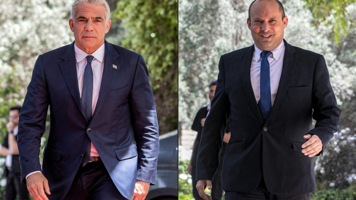 Yair Lapid (left) and Naftali Bennett (right) are close to forming a coalition that could oust Netanyahu [Getty]