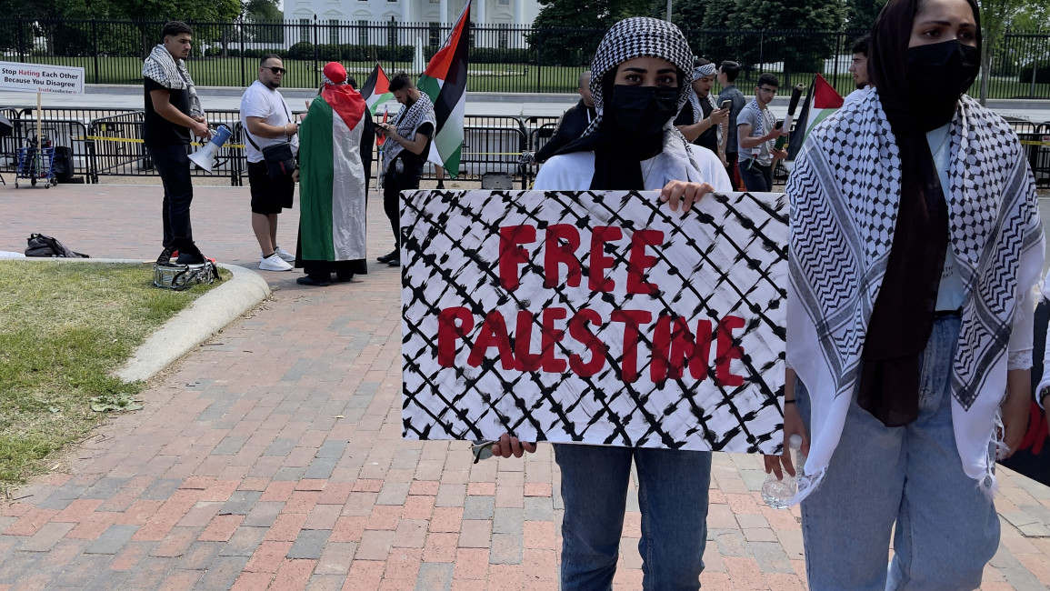 There have been several pro-Palestine protests held in Washington [Getty]