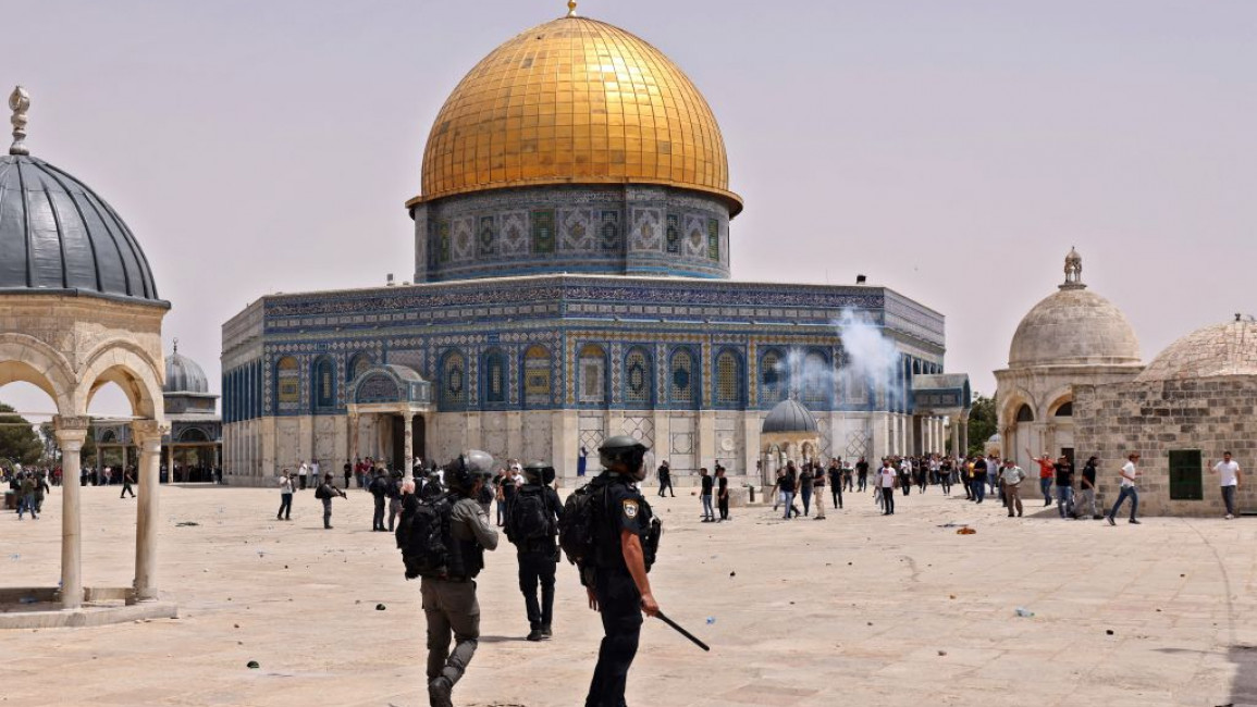 Israeli police and extremists have carried out regular provocations at the Al-Aqsa Mosque [Getty]