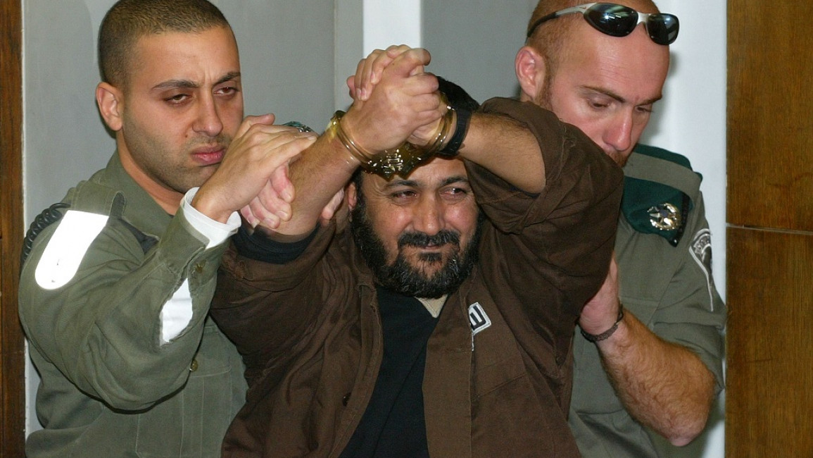 Marwan Barghouti has been imprisoned by Israel since 2002