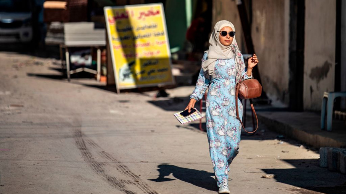 Woman Raqqa 2019