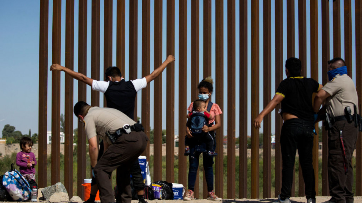 Immigrants at US border