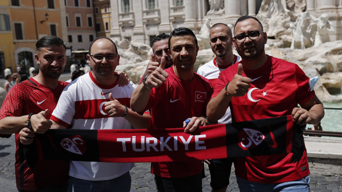 Turkish fans -- getty