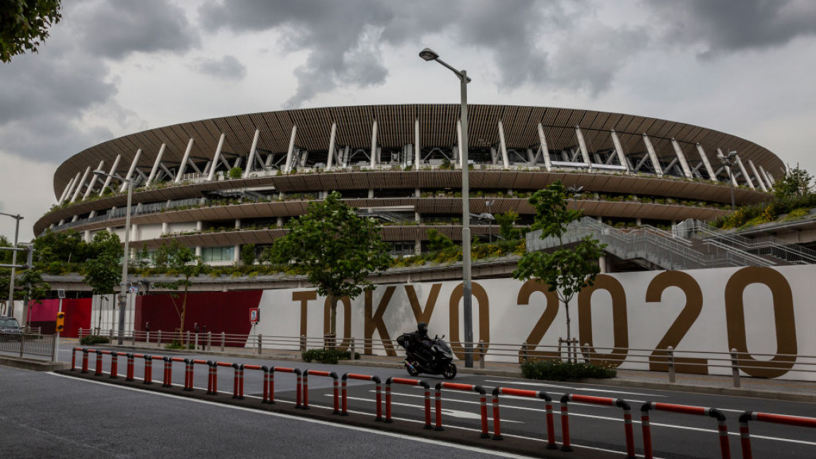 The Tokyo 2020 Olympic stadium