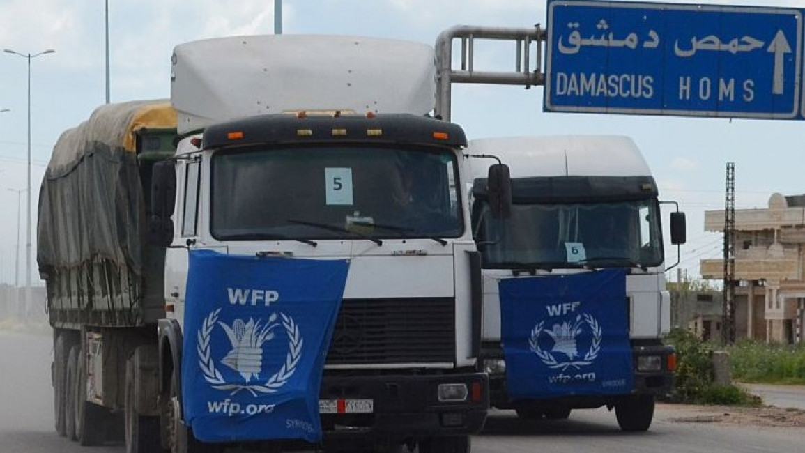 Syrian activists have accused the WFP and other UN bodies of bias towards the Assad regime [AFP]