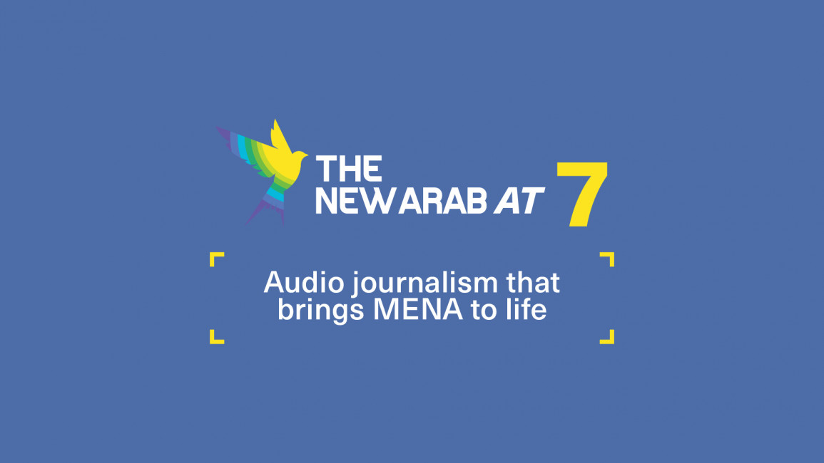 The New Arab at 7: Audio journalism that brings MENA stories to life (By Gaia Caramazza)