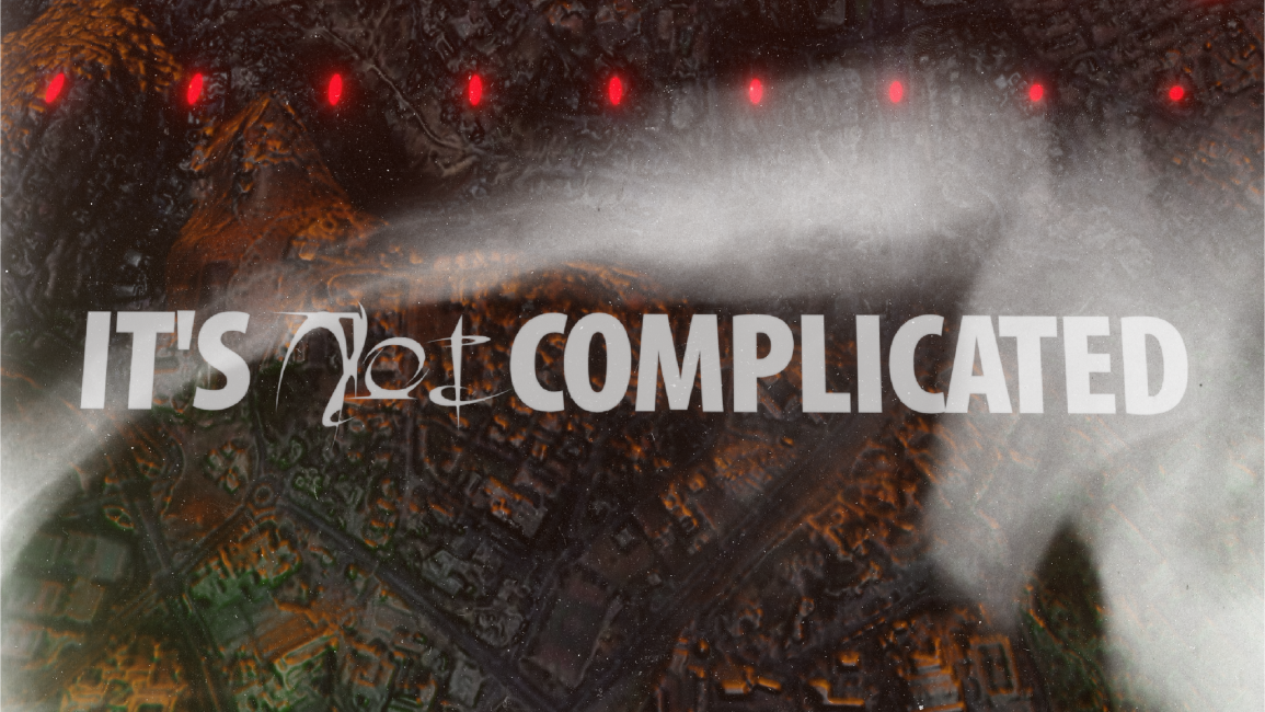 "It's Not Complicated" is available for download on Bandcamp now [Ma3azef/Mooni Studio]
