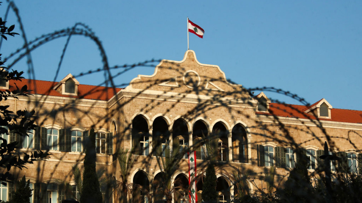 9: The Grand Serail (Government Palace) in Beirut 