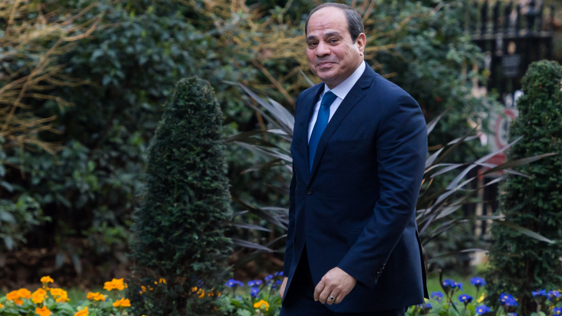 President Abdel Fattah al-Sisi has overseen a broad crackdown on Islamist and liberal political opponents
