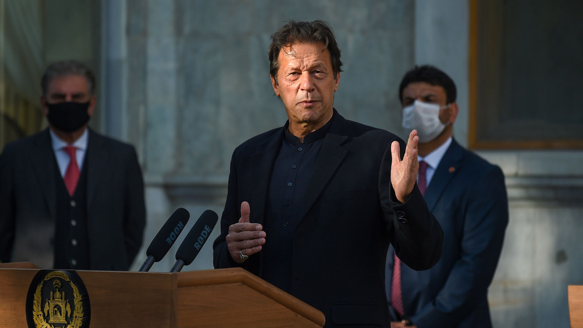 Pakistani President Khan says the US 'messed up' in Afghanistan