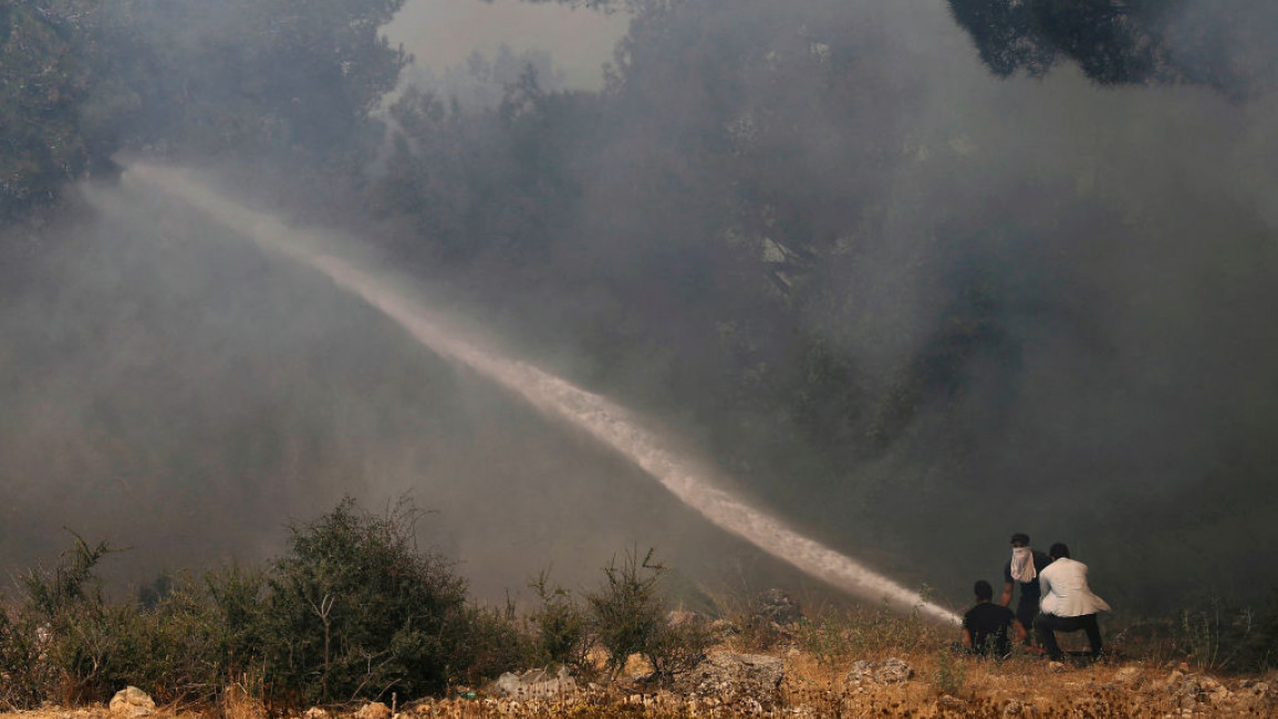 Lebanon wildfire