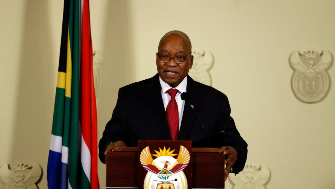 Ex-South African president Jacob Zuma