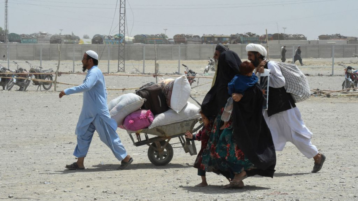 Thousands flee as the Taliban surges across Afghanistan 