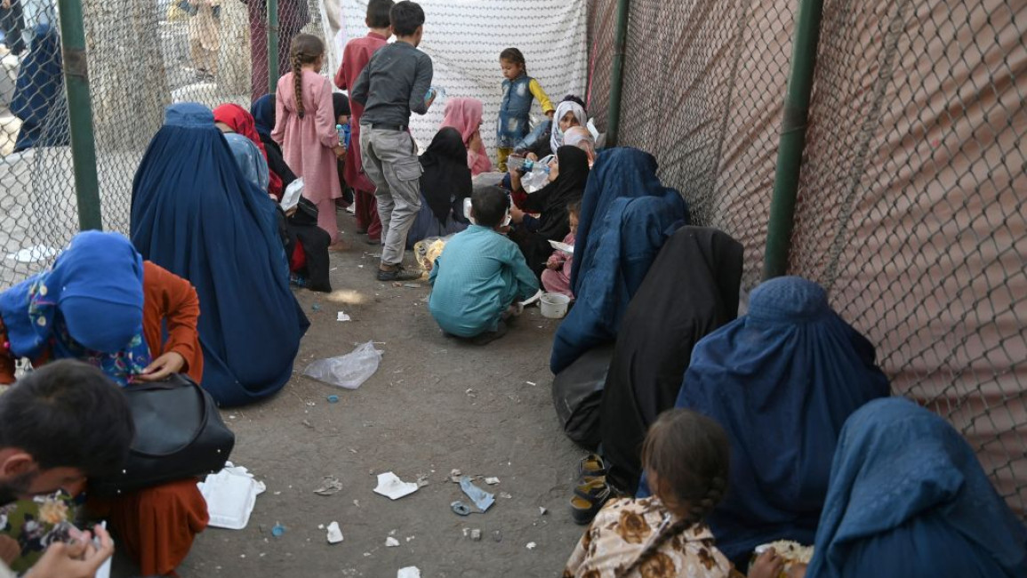 Afghan migrants