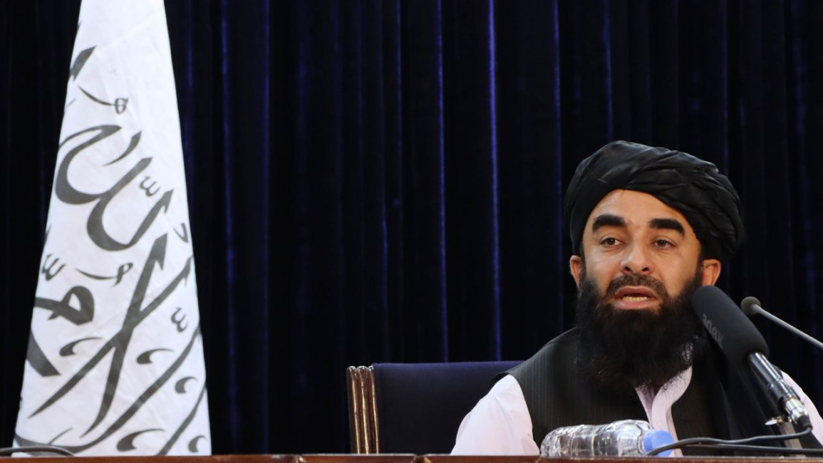 Taliban spokesperson Zabihullah Mujahid on a media campaign to legitimate the Taliban [Getty]