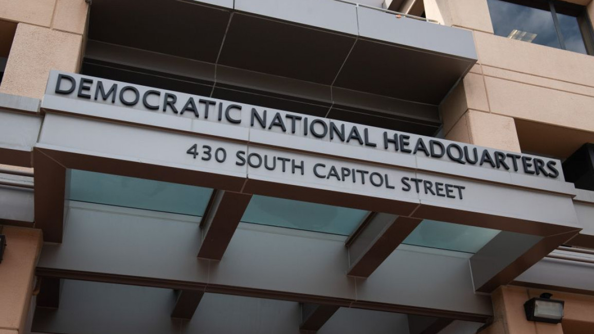 The Democratic National Committee headquarters in Washington