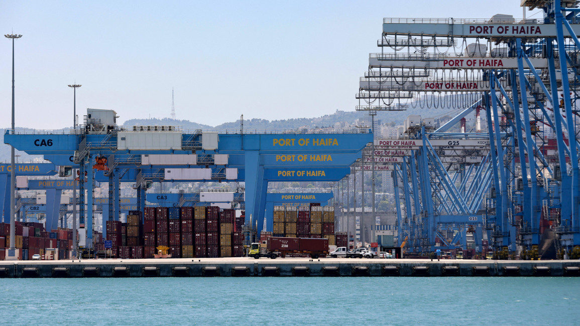 RPT-Israel opens Chinese-operated port in Haifa [Getty]