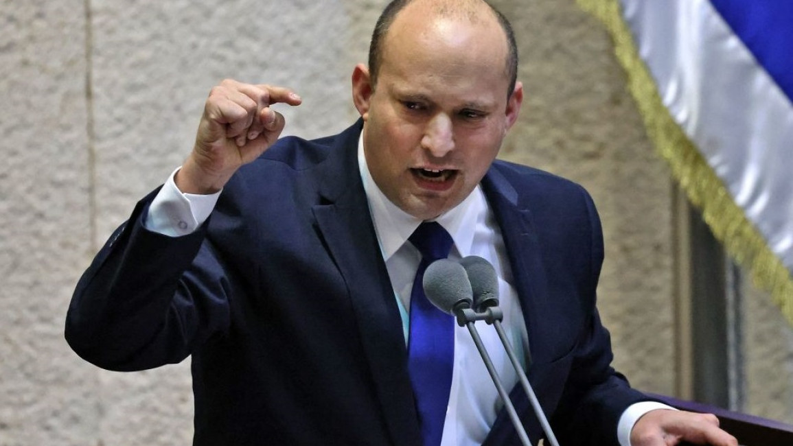 Naftali Bennett's spokesman said the visit was cancelled due to "demonstrations and security arrangements" [Getty]