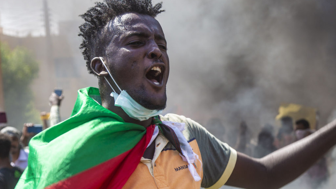Sudan protests - GETTY