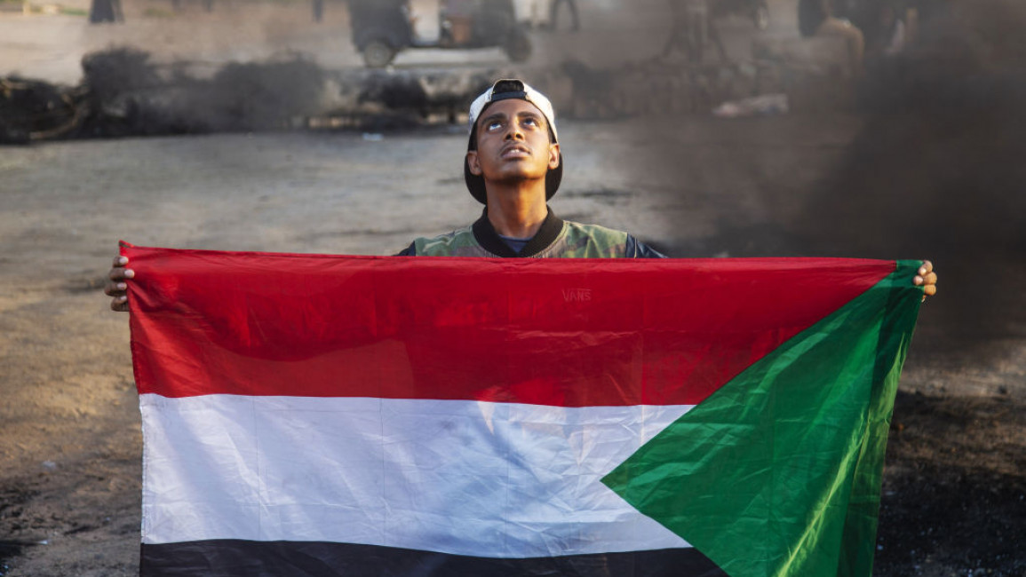 Sudan protests -- getty