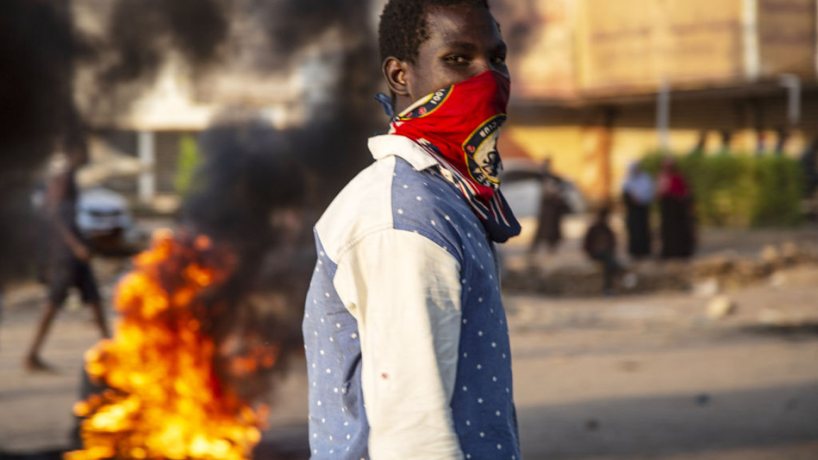 Sudan protests -- getty