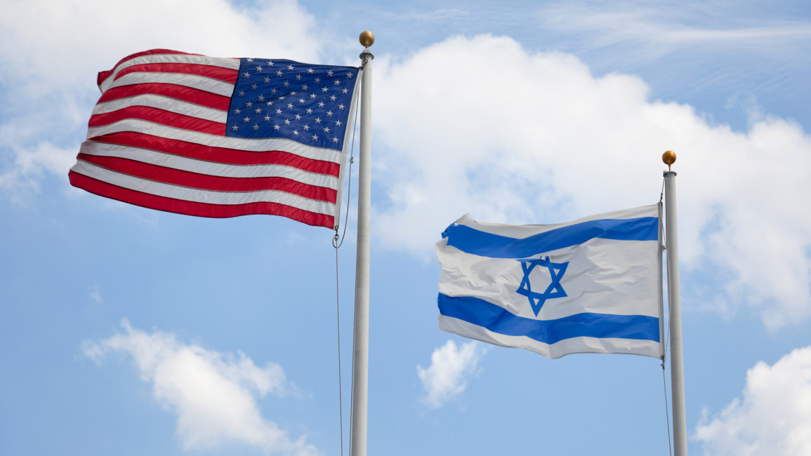 Israel US flag