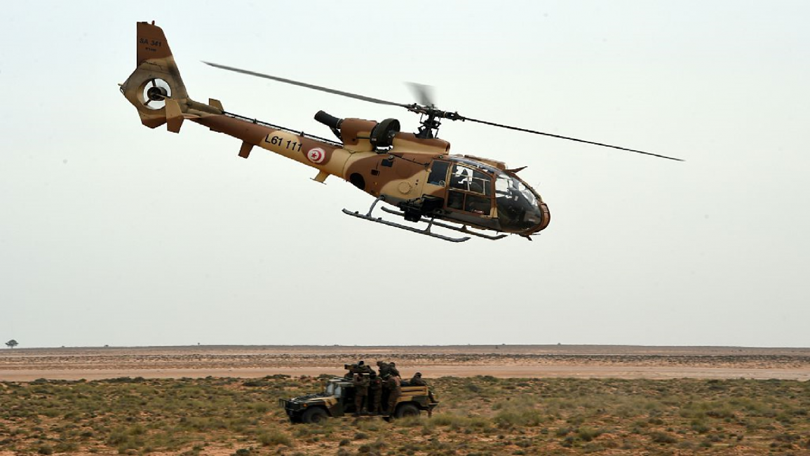 Tunisia military helicopter