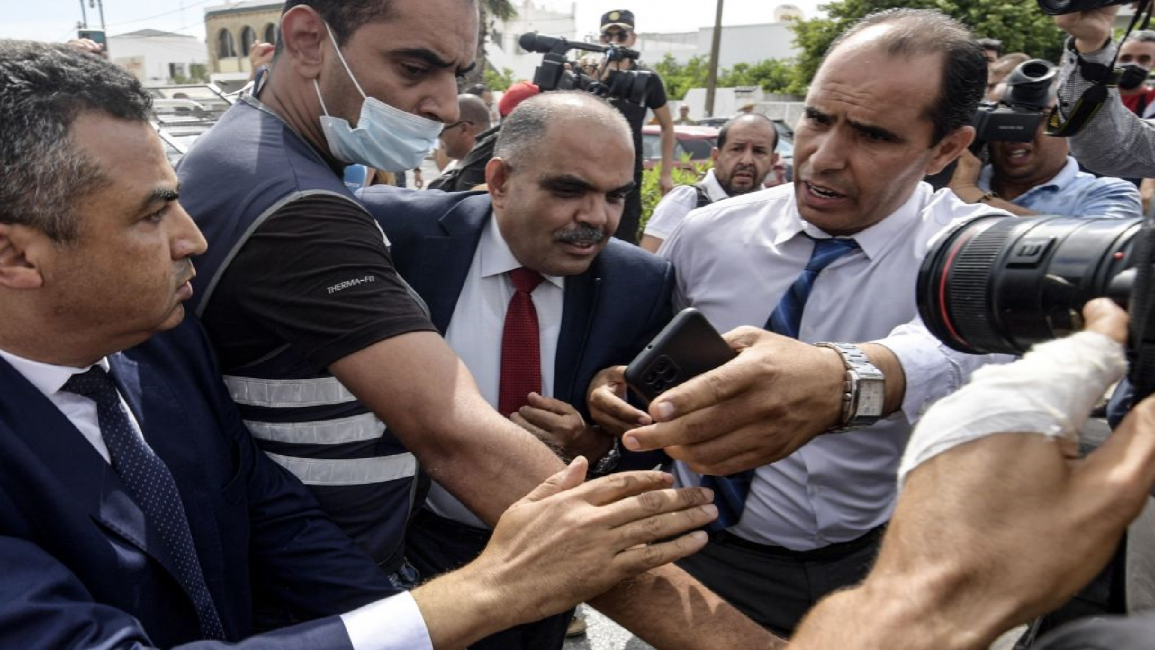 Tunisian MP Mohamed Goumani barred from entering parliament