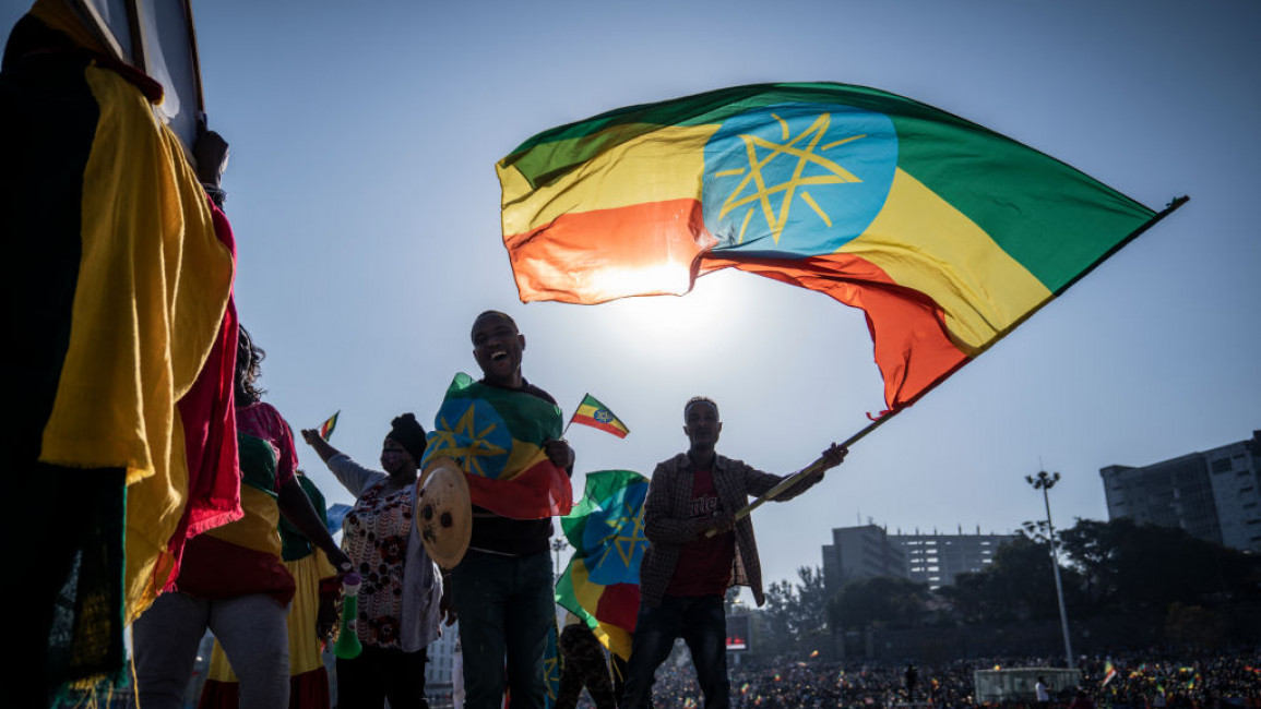 Protesters Ethiopia