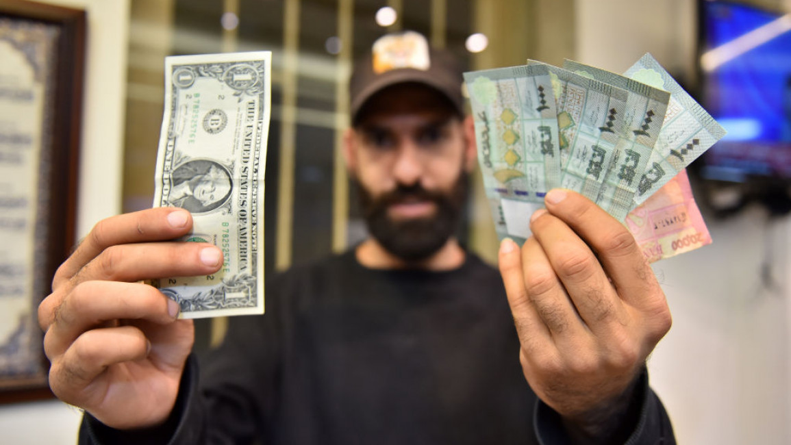 The Lebanese pound has hit an all-time low against the US dollar [Getty]