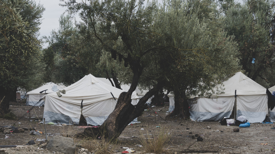Refugee tents 