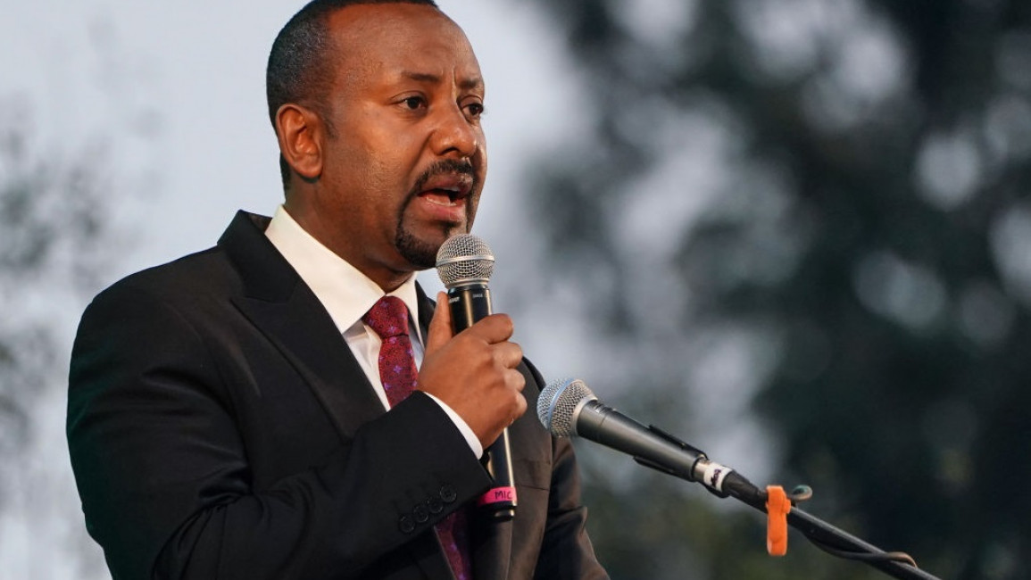 Abiy Ahmed said 'sacrifices' needed to be made in the war against Tigrayan rebels [Getty]