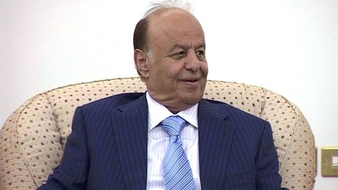 President Hadi (pictured) swore in the new ambassador in Riyadh [Getty]