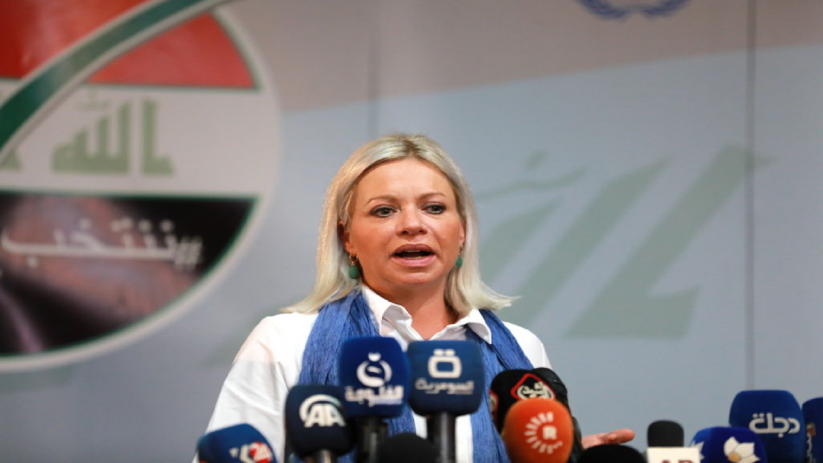 UN Special Envoy to Iraq Jeanine Hennis-Plasschaert 