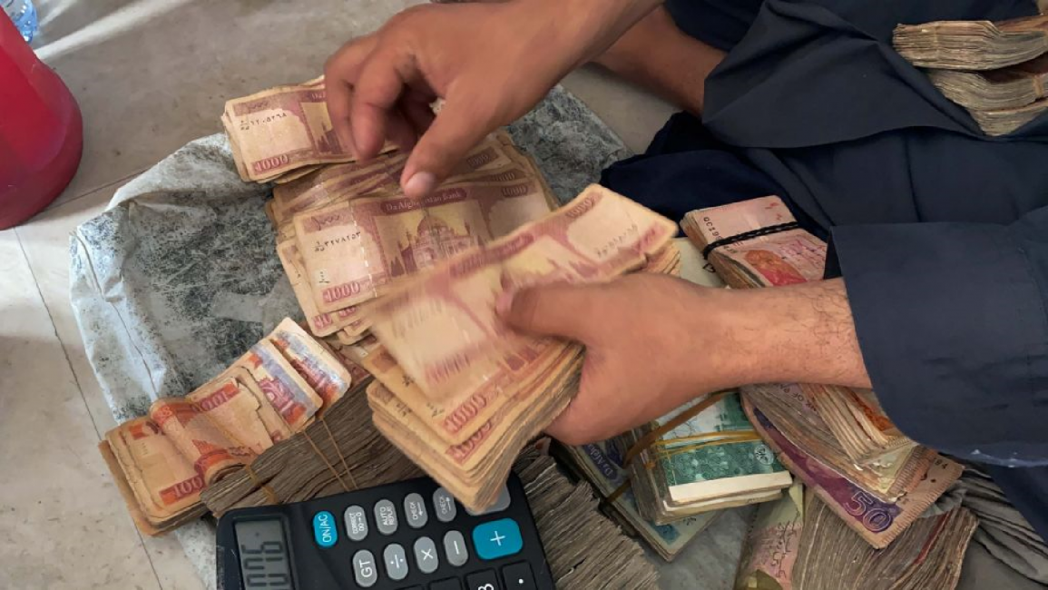 Afghani currency