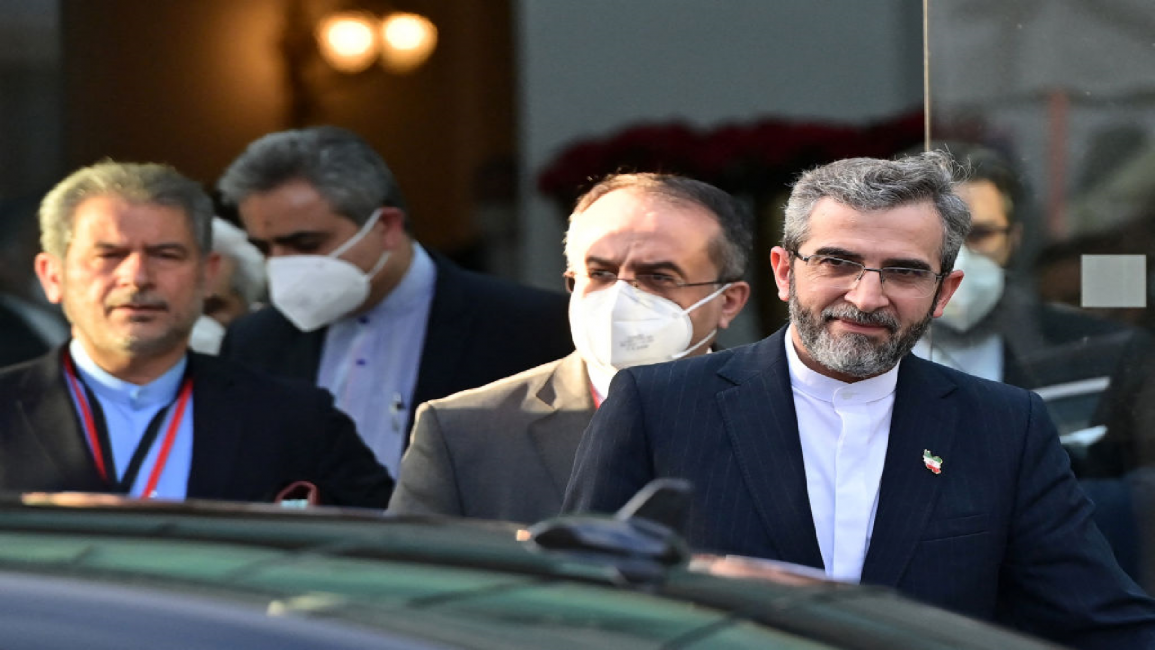 Iran's chief nuclear negotiator Ali Bagheri Kani