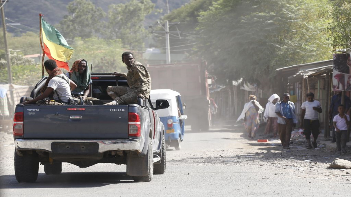 Ethiopian soldiers recapture town