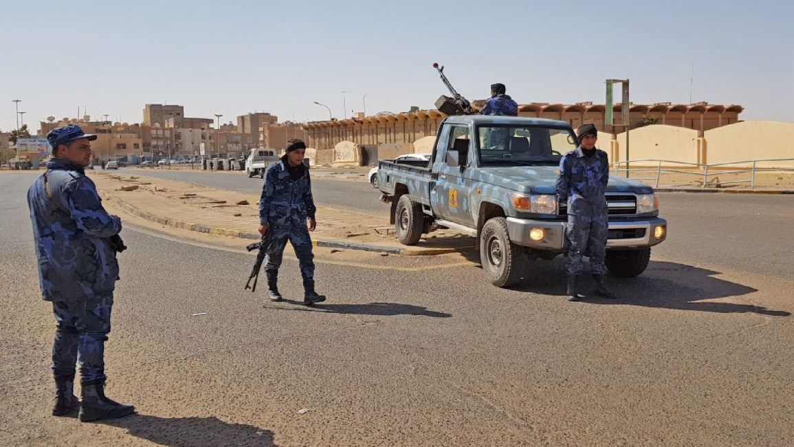 Pro-Haftar forces in Libya