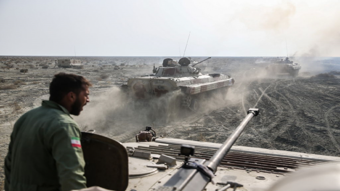 Iranian army's commando units participate in military drill
