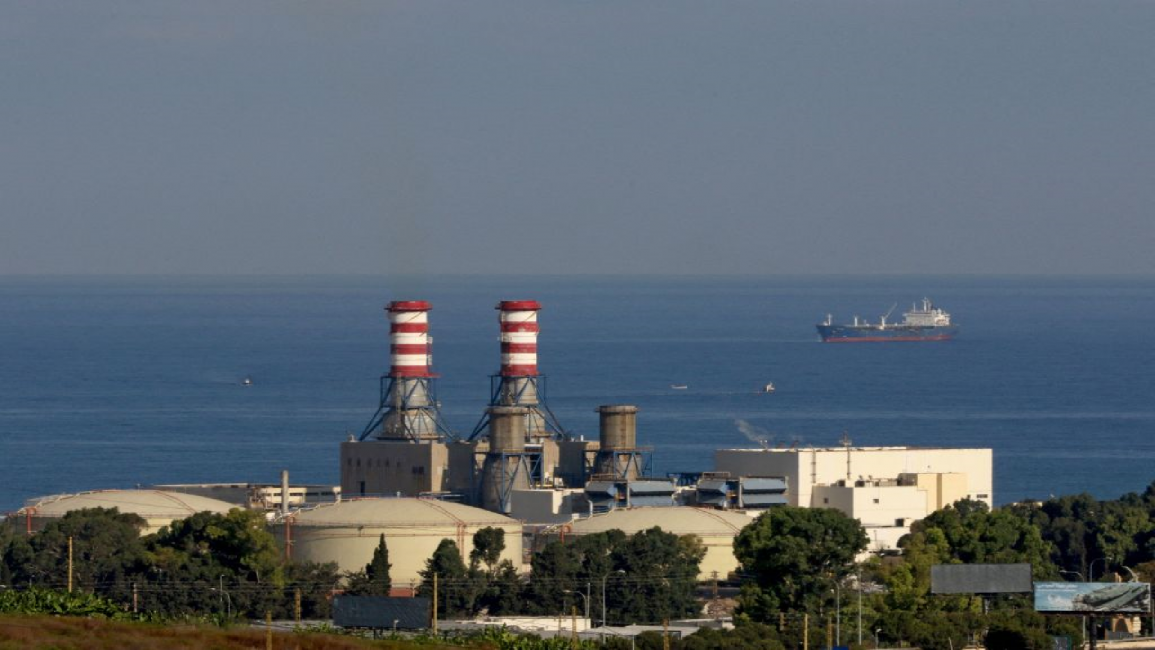 Zahrani power plant in Lebanon