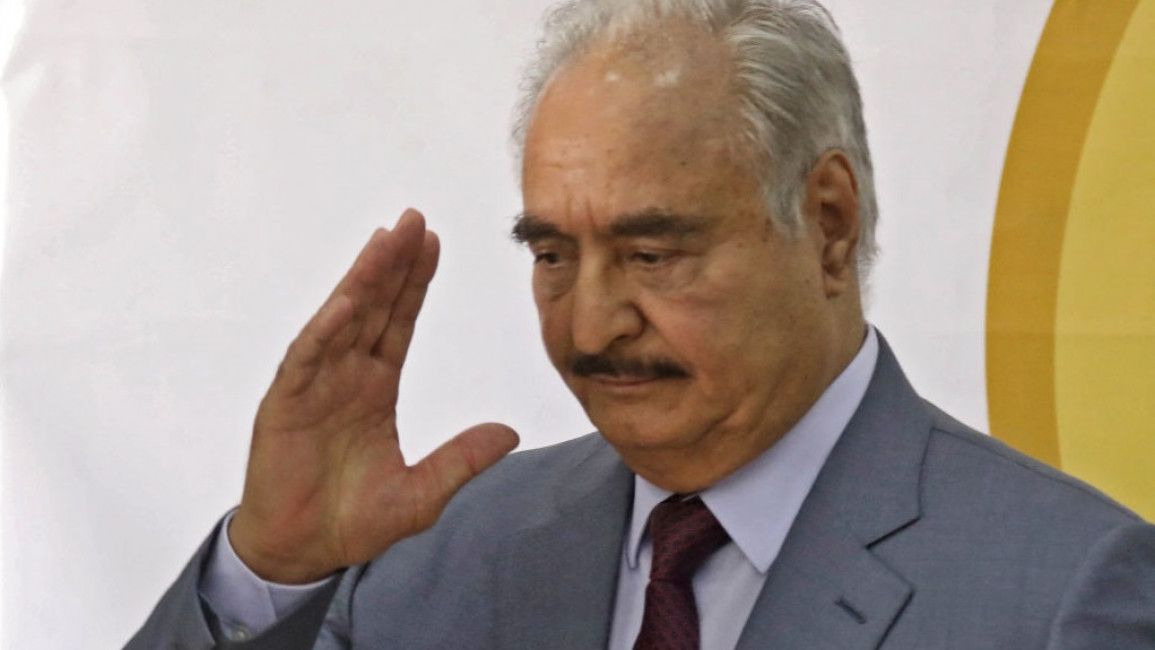 Libyan warlord Khalifa Haftar has quietly reached out to Israel, according to reports [Getty]