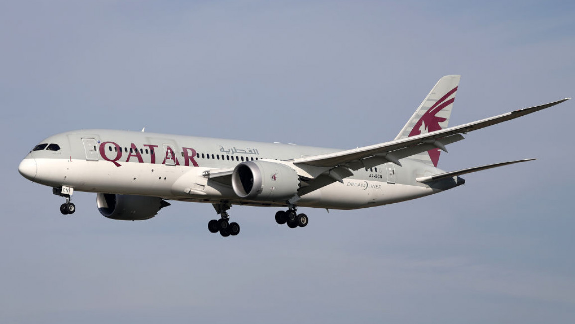 The baby was delivered on a Qatar Airways plane flying over Egypt [Getty]