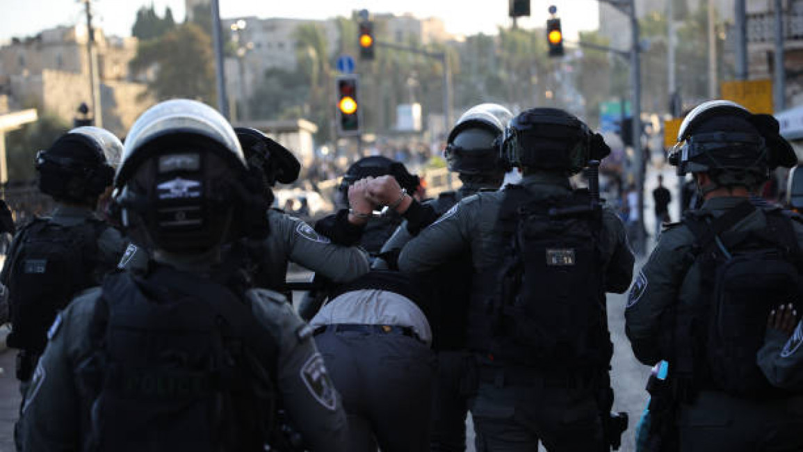 Arrest Jerusalem Getty