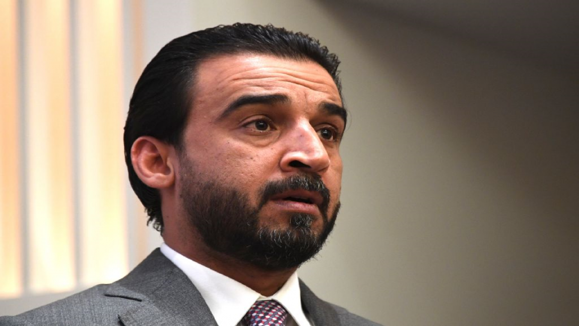 Iraqi parliament speaker Mohamed al-Halbousi