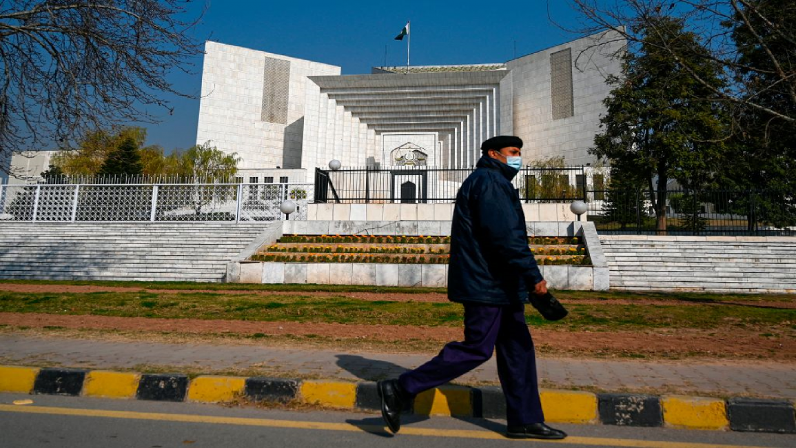 Supreme Court building in Islamabad, Pakistan